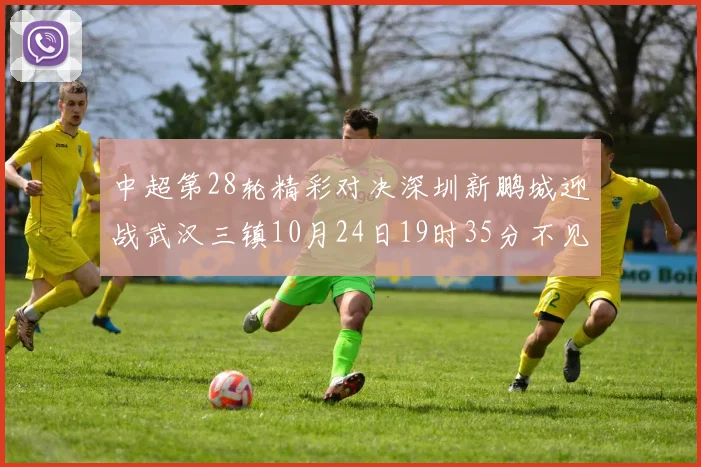 中超第28轮精彩对决深圳新鹏城迎战武汉三镇10月24日19时35分不见不散